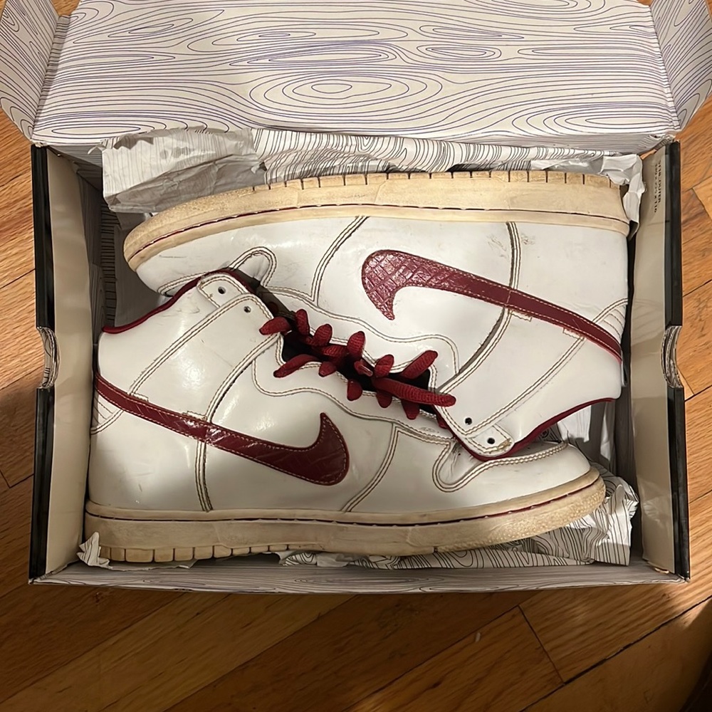 Nike dunk high premium sb “mafia pack” sz 10 - good condition